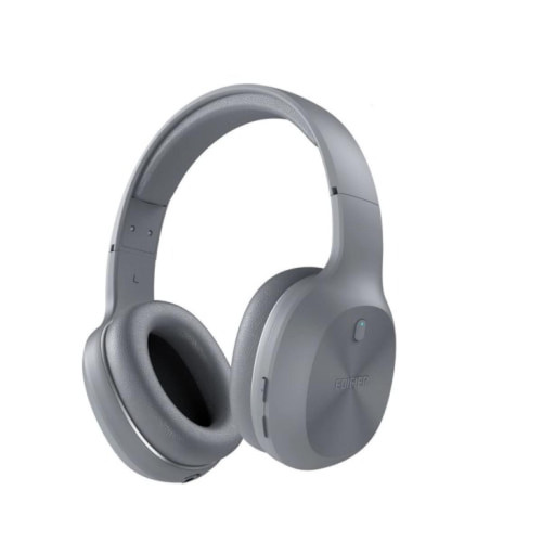 Edifier - W600BT GR Casque Audio Bluetooth Sans Fil Microphone Réduction de Bruit Gris - Casque Circum auriculaire