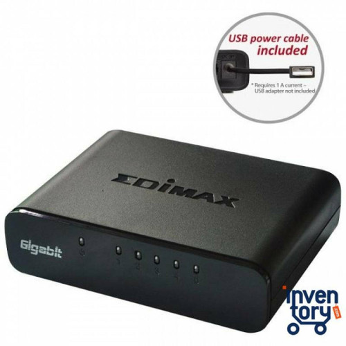 Edimax - Switch Edimax ES-5500G V3 5 p 10 / 100 / 1000 Mbps Edimax - Modem / Routeur / Points d'accès