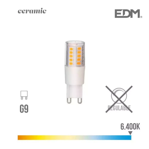 Edm - Ampoule LED G9 5,5W équivalent à 50W - Blanc du Jour 6400K Edm  - Ampoules g9