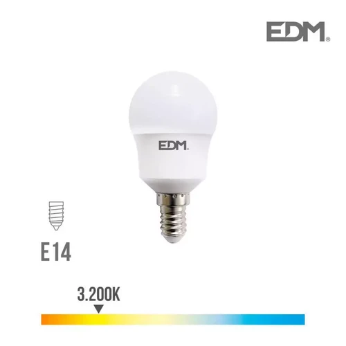 Edm - Ampoule LED E14 8,5W équivalent à 70W - Blanc Chaud 3200K Edm  - Electricité