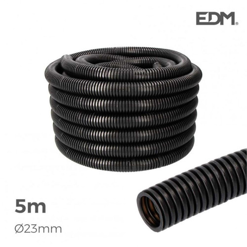 Edm - Gaine Électrique ICTA Ø32mm Noir Usage Intérieur 5m - Edm