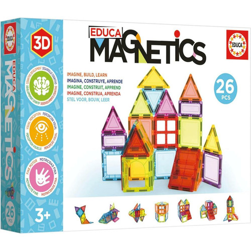 Educa Borras - Educa Magnetics 26 pièces Educa Borras  - Magnétiques