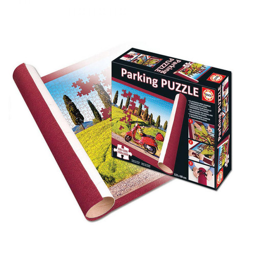 Educa - Tapis de puzzle 500 à 2000 pièces : Parking puzzle Educa  - Accessoires Puzzles