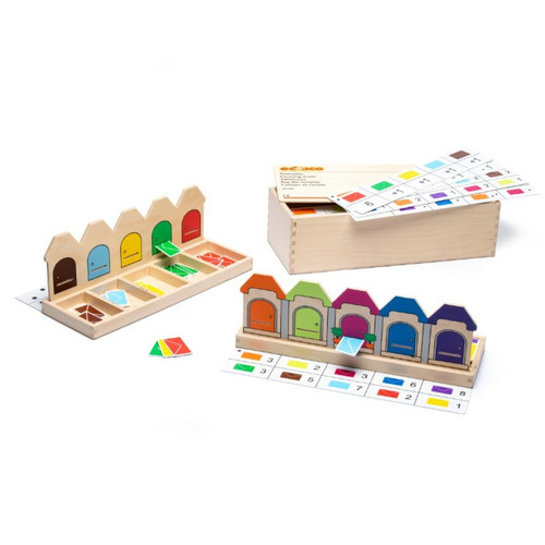 Educo - Rue du compte en bois - educo - jeu Montessori Educo  - Jeux de société