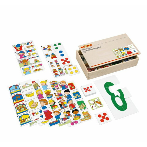 Educo - Jeu de comptes à thèmes Educo - jeu Montessori Educo - Calendrier de l'avent jeux Jeux & Jouets