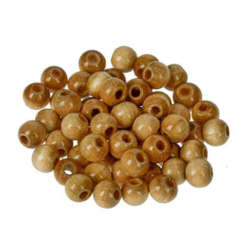 efco - Efco Perles en Bois 6 mm 110-piece Trou, Naturel efco  - efco