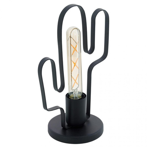 Eglo - EGLO Lampe de table Coldfield Cactus Noir Eglo  - Marchand Zoomici