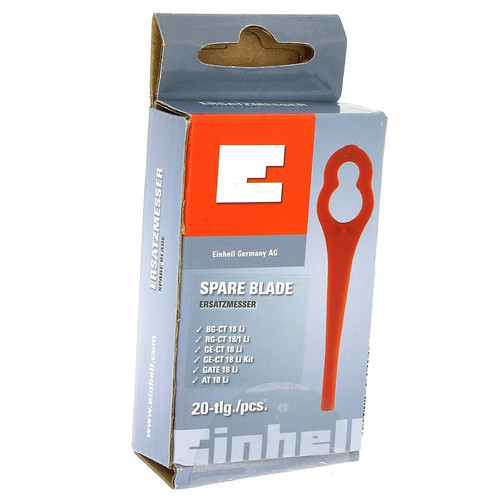 Einhell - Plaquettes de coupe par 20, 341115501009 pour Coupe bordures Einhell - Einhell