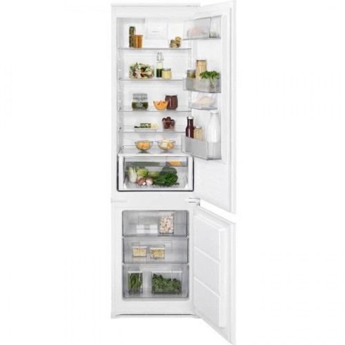 Réfrigérateur Electrolux ELECTROLUX - ENN3012AOW - Refrigerateur combine encastrable - 285L 231L + 72L - A++ - L54cm x H188,4cm - Blanc