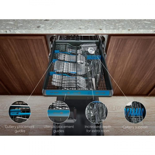 Lave-vaisselle Lave-vaisselle pose libre ELECTROLUX ESF9515LOX - 14 couverts - Moteur induction - Largeur 60cm - 49 dB - Inox