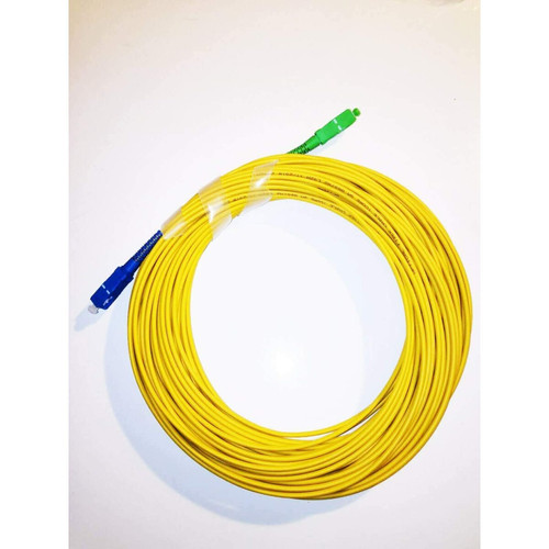 Câble Optique Câble à Fibre Optique (jarretière Optique) Compatible SC/APC à SC/UPC Compatible Free Box (100M)