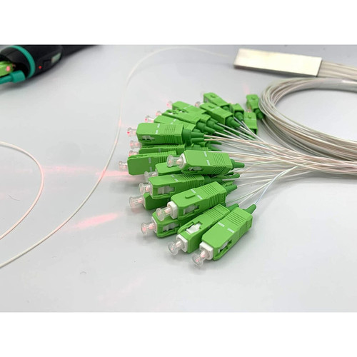 Câble Optique Séparateur de Fibres Optique, Splitteur Optique de Fibre Monomode de PLC de SC/APC (1X32)
