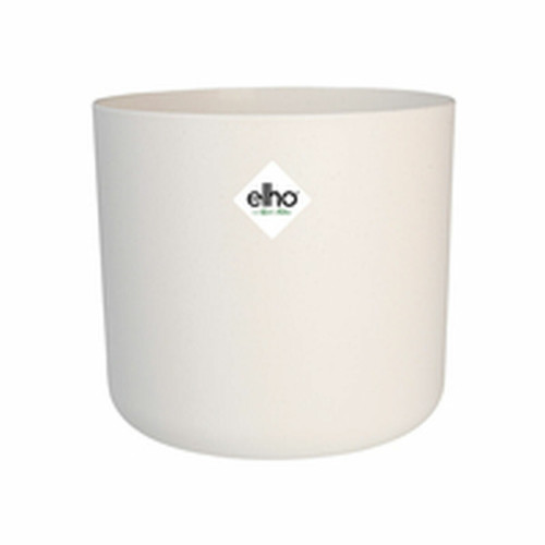 Elho - Pot Elho Ø 34 cm Blanc polypropylène Plastique Rond Moderne Elho  - Pots, cache-pots