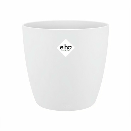 Elho - Brussels Rond 30 blanc Elho - Décoration d'extérieur Elho