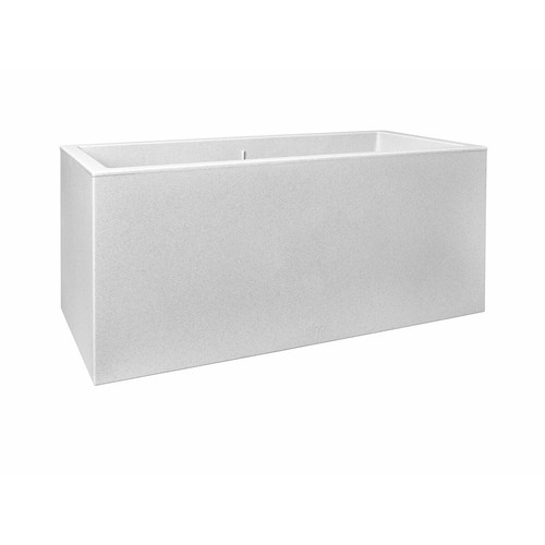 Elho Jardinière rectangle en plastique 60 x 30 cm Elho Vivo - gris ciment