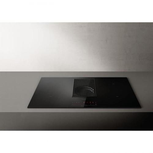 Elica - Table de cuisson aspirante à induction 83cm 4 feux 7400w noir - prf0143159 - ELICA - Table de cuisson