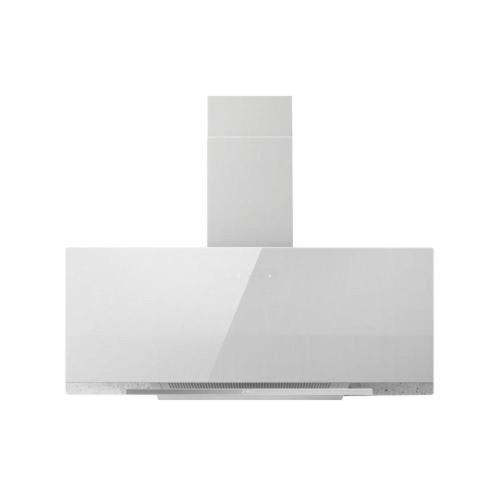 Hotte Elica PRF0166941 Hotte Murale 51dB Commandes Sensitives Lampe LED Aluminium Blanc