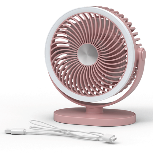 Elixir - Petit ventilateur de bureau portable mini ventilateur de poche USB charge bureau étudiant dortoir grand vent fanpink Elixir  - Machines à effets
