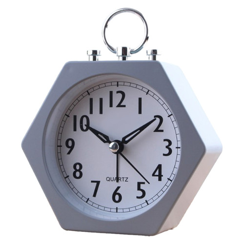 Elixir - Réveil silencieux étudiant âgé horloge de bureau lumière luxe simple maison horloge chambre style5 Elixir - Horloge Murale Réveil