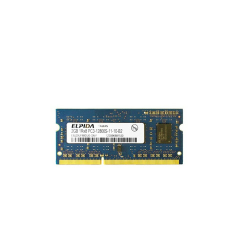 Elpida - 2Go RAM PC Portable SODIMM Elpida EBJ20UF8BDU0-GN-F DDR3 PC3-12800S 1600MHz CL11 Elpida  - Pc portable 2 go ram