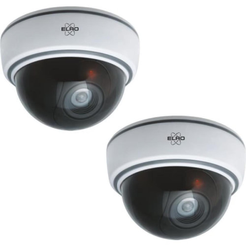 Caméra de surveillance connectée Elro CDD15F Video Surveillance Factice Intérieur Filaire 360 Degrés Blanc