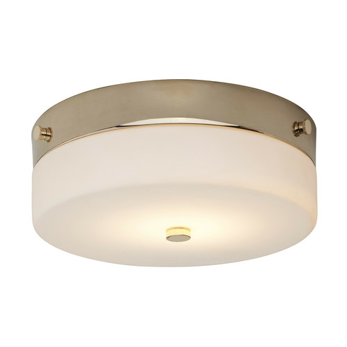 Elstead Lighting - 1 lumière affleurante moyenne - or poli Elstead Lighting  - Plafonniers