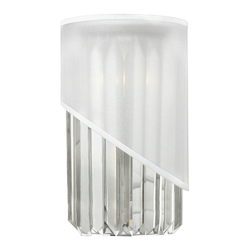 Elstead Lighting - Applique murale d'intérieur à 1 ampoule, nickel poli, E14 Elstead Lighting  - Luminaires Blanc