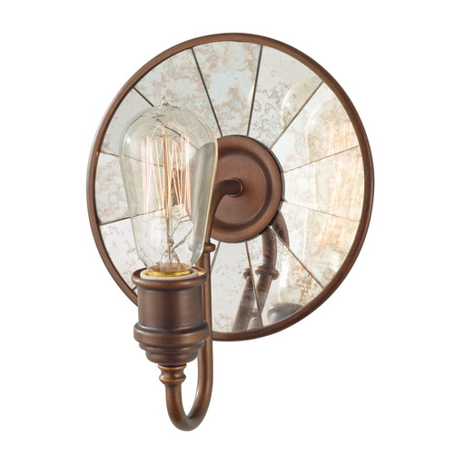 Elstead Lighting - Applique murale d'intérieur à 1 lumière, bronze, E27 Elstead Lighting  - Luminaires