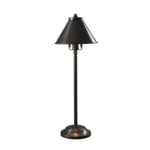 Lampes à poser Elstead Lighting Lampe de table 1 lumière bronze vieilli, E14