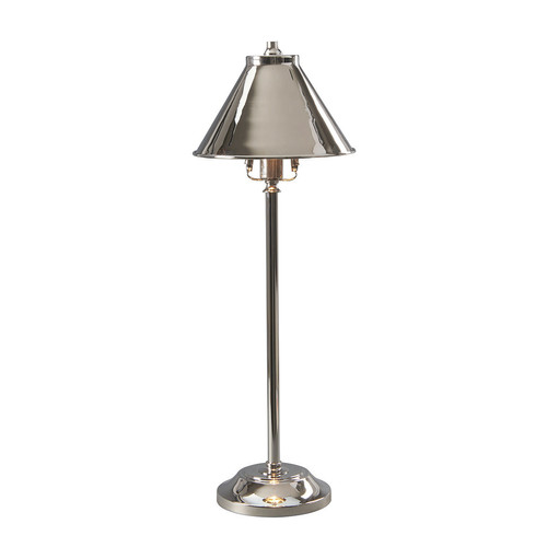 Elstead Lighting - Lampe de table à 1 lumière, nickel poli, E14 Elstead Lighting  - Lampes à poser
