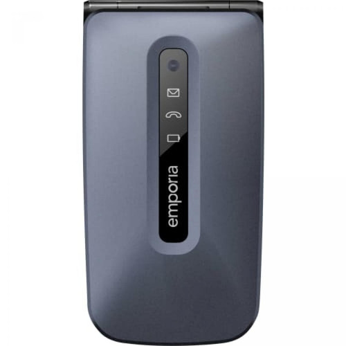 Emporia ACTIVEglam Téléphone Portable 2.2'' 8 MP 1150mAh Nano SIM 4G Wi-Fi Bluetooth Android 10.0 Noir