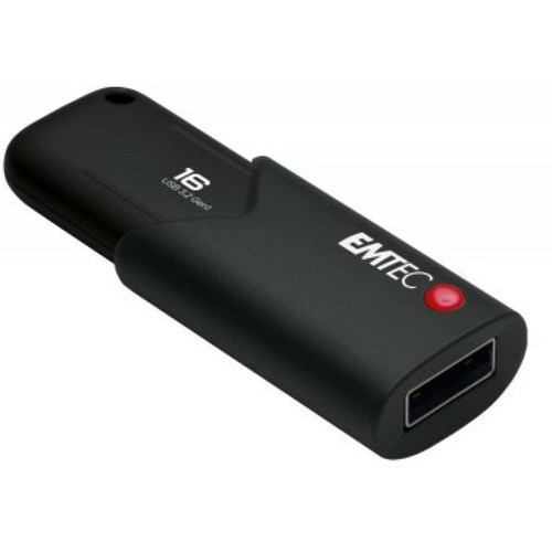 Emtec - Emtec B120 Click Secure lecteur USB flash 16 Go USB Type-A 3.2 Gen 2 (3.1 Gen 2) Noir Emtec  - Marchand Stortle