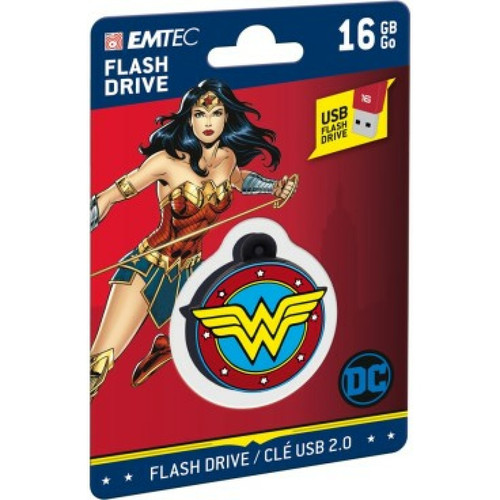 Clés USB Emtec Clé USB Emtec Collector DC Wonderwoman 16 Go