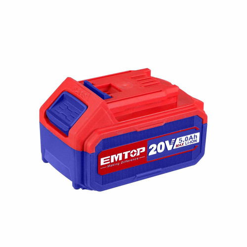 EMTOP - Batterie Lithium-Ion EMTOP 20V de Puissance 5.0Ah compatible avec multi outils P20S+EMTOP EMTOP  - Piles rechargeables