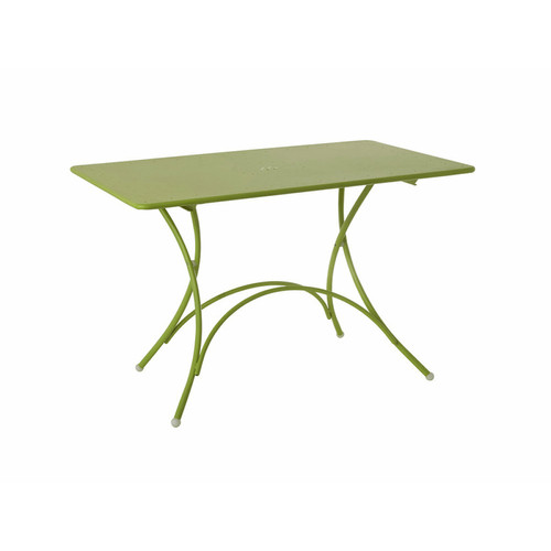 Emu - Table pliante rectangulaire Pigallet - vert Emu  - Table jardin rectangulaire