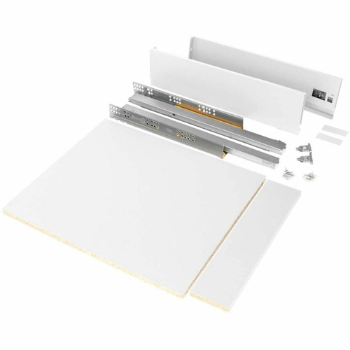 Emuca - Kit tiroir blanc pour cuisine et salle de bain Vertex Pour module de 45 cm - hauteur de 9.3 cm Emuca  - Marchand Jardindeco