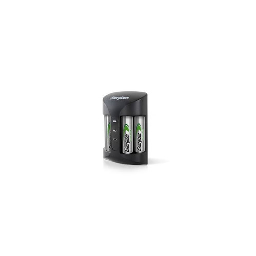 Chargeur Universel Energizer Chargeur Pro 2000 mAh recharge 4 piles AA ou AAA avec indicateur de chargement