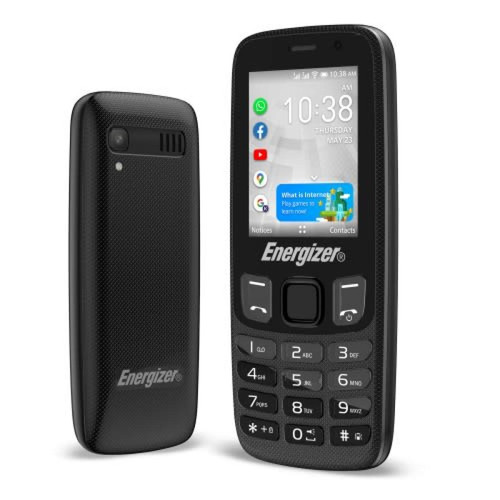Téléphone mobile Energizer E242S Téléphone Portable 2.4" QVGA MediaTek MT6739 512 Mo 4Go KaiOS Noir