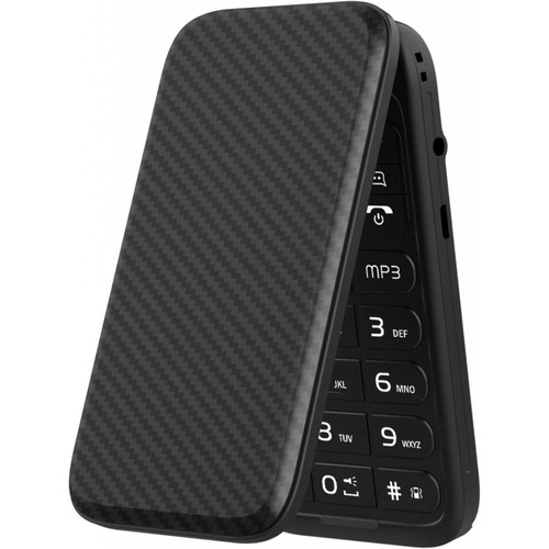 Téléphone mobile Energizer - Mobile à Clapet E282SC - Téléphone Portable Double Sim - 4G LTE - Noir