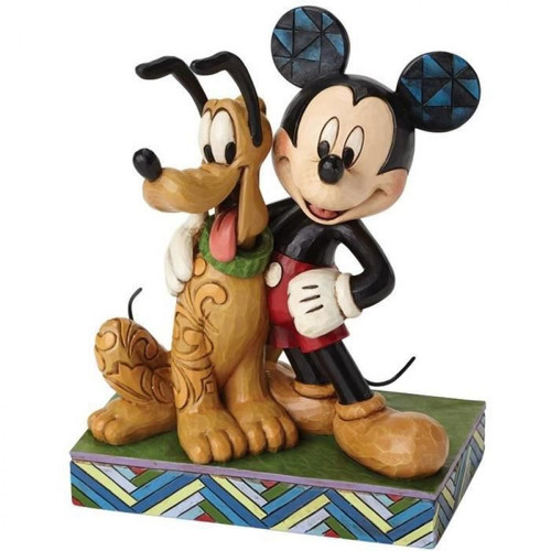 Enesco - ENESCO Figurine Disney - Mickey et Pluto Enesco  - Enesco