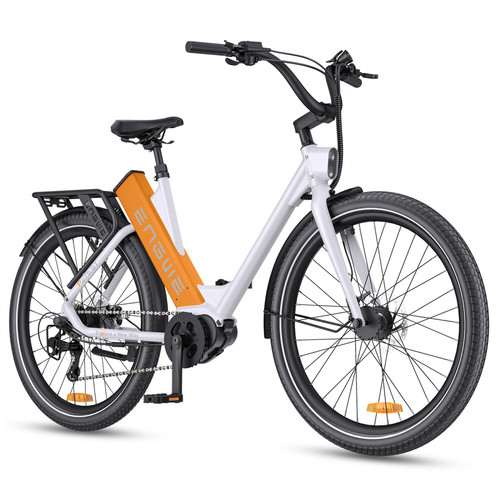 Engwe - Vélo électrique ENGWE P275 ST 27.5"×2.4 25km/h Moteur 250W Autonomie 260km 36V19.2AH Ville E-Bike SHIMANO 9 Vitesses pour Femme Orange Engwe  - Vélo électrique