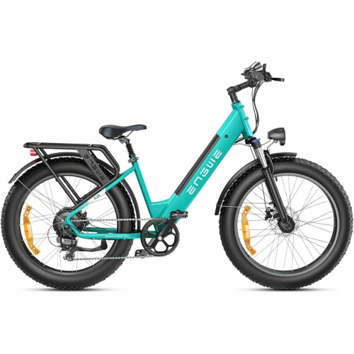 Vélo électrique Engwe Vélo électrique ENGWE E26 ST 25km/h Moteur 250W Autonomie 140km Shimano 7 Vitesses 48V16Ah batterie bleu
