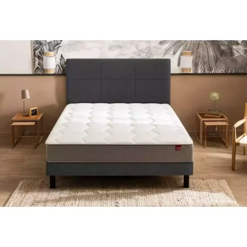 Epeda - Ensemble Epeda Destination + Sommier Confort Ferme 180x200 - Double Sommier Epeda  - Epeda