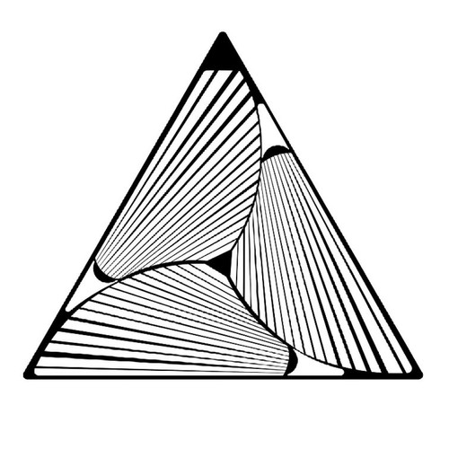 EPIKASA - Décoration en Métal Triangles 11 EPIKASA  - Décoration