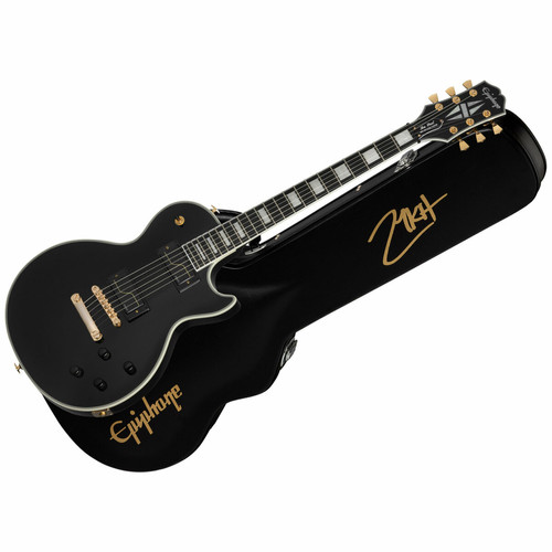 Epiphone - Matt Heafy Les Paul Custom Origins Ebony Epiphone Epiphone  - Guitare electrique les paul
