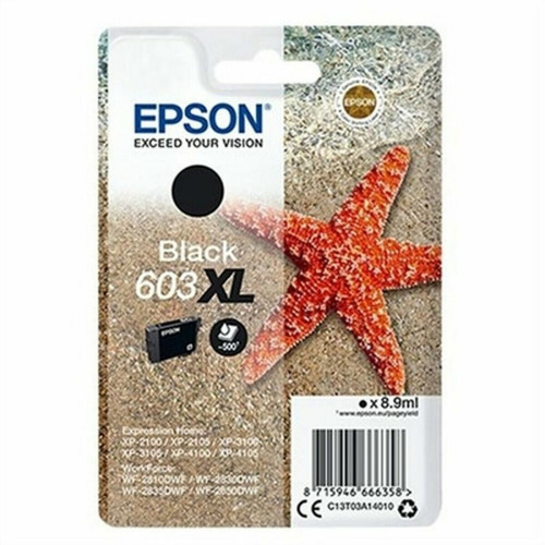 Epson - Cartouche d'encre originale Epson 603XL Noir Epson  - Périphériques, réseaux et wifi