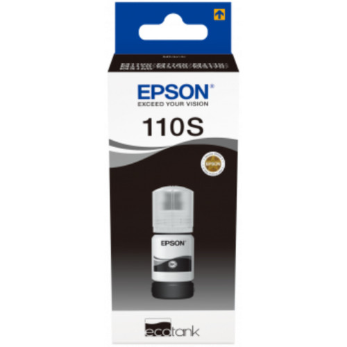 Epson - 110S EcoTank Pigment black ink 110S EcoTank Pigment black ink bottle Epson  - Marchand Zoomici