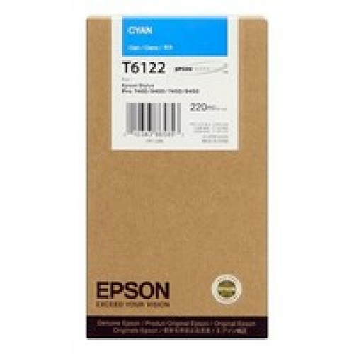 Epson - Epson T612 Cartouche Cyan C13T61220010 (T6122) Epson  - Marchand Zoomici