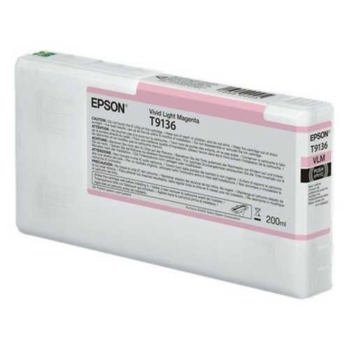 Epson - Epson T9136 Cartouche Magenta clair C13T91360010 (T9136) Epson  - Cartouche, Toner et Papier