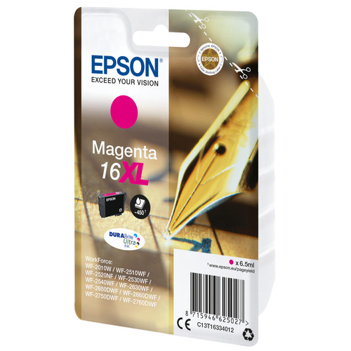 Epson - Epson Pen and crossword Cartouche 'Stylo à plume' 16XL - Encre DURABrite Ultra M Epson  - Epson 16xl